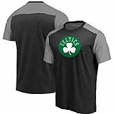 Boston Celtics Fanatics Branded Iconic Blocked T-Shirt Black,baseball caps,new era cap wholesale,wholesale hats